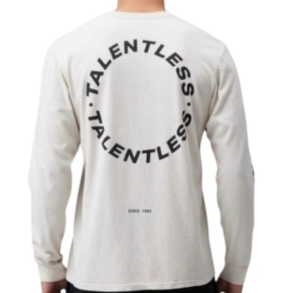 Talentless Long Sleeve Circle Logo T Shirt Size XXL NWOT